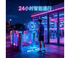 智能闸机 24 小时健身房解决方案