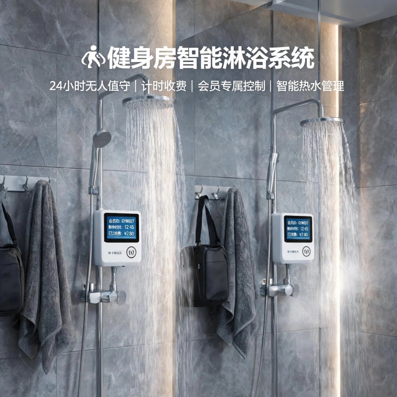 健身房智能淋浴控制系统解决方案